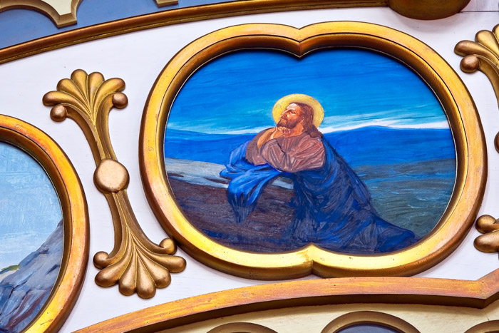 Jesus Praying for a Chalice by Vadim Dobrolidge (1959) - Andrew