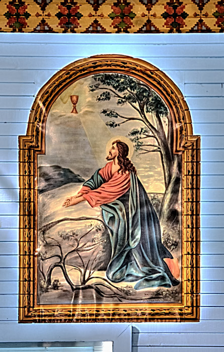 Jesus Praying in the Desert by Peter Lipinski (1918) - Peno