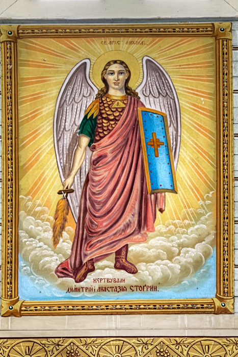 Archangel Michael by Peter Lipinski (1937) - Plain Lake