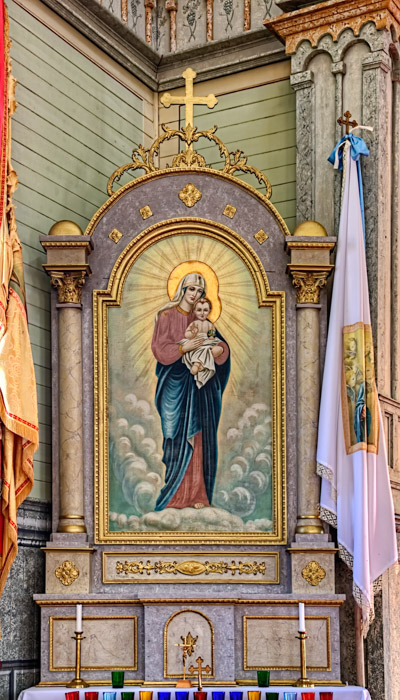 Blessed Virgin Mary by Peter Lipinski (1921) - Rabbit Hill