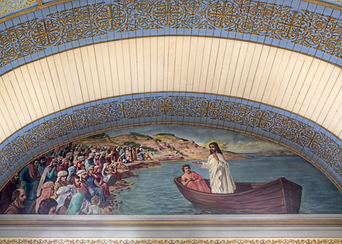 Jesus on the Waters by Vadim Dobrolidge - UCHV